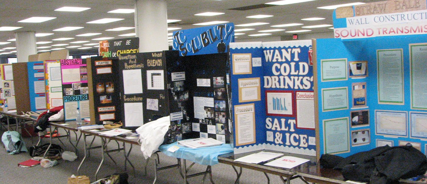 science fair exhibit