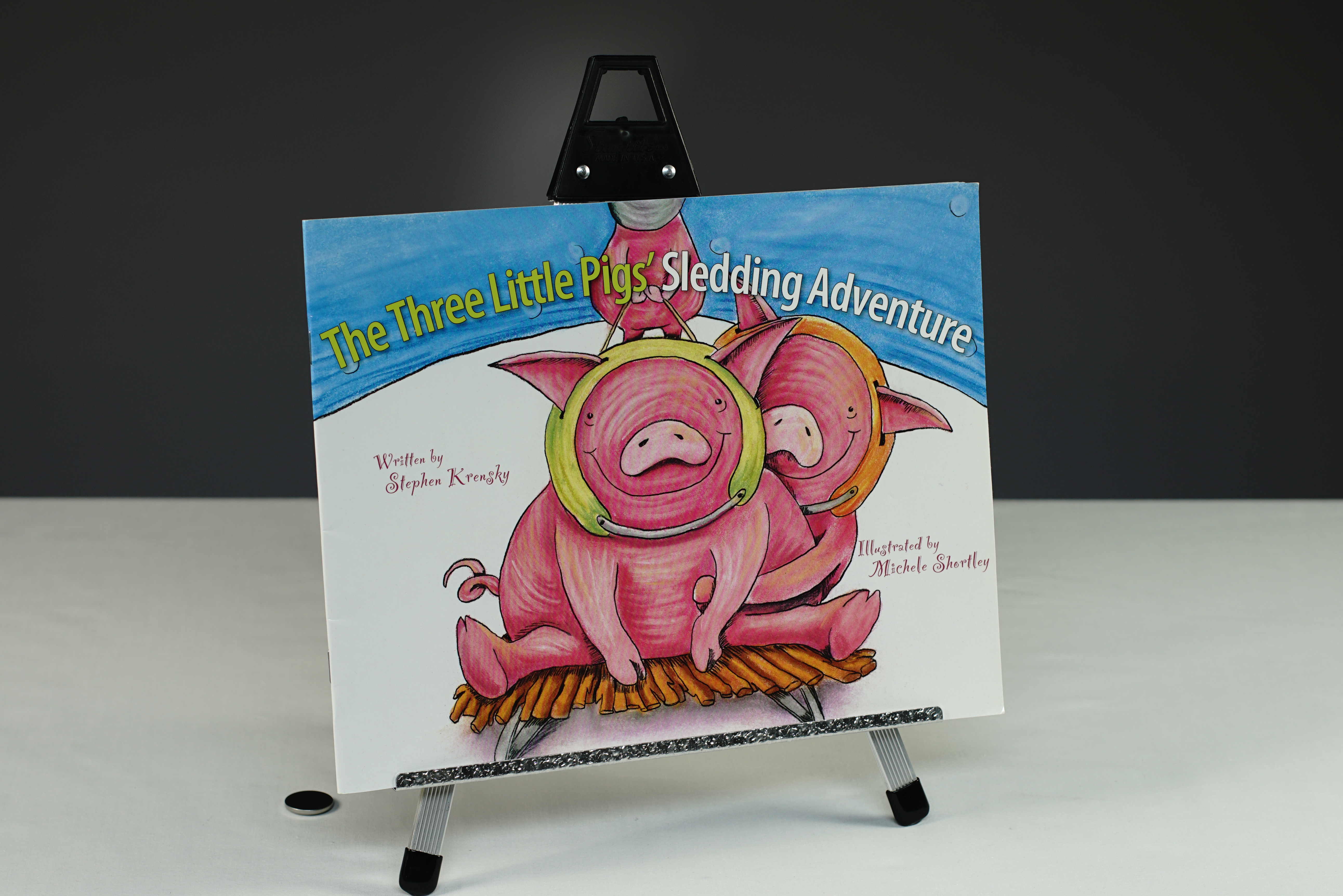 Three Little Pigs Sledding Adventure Book