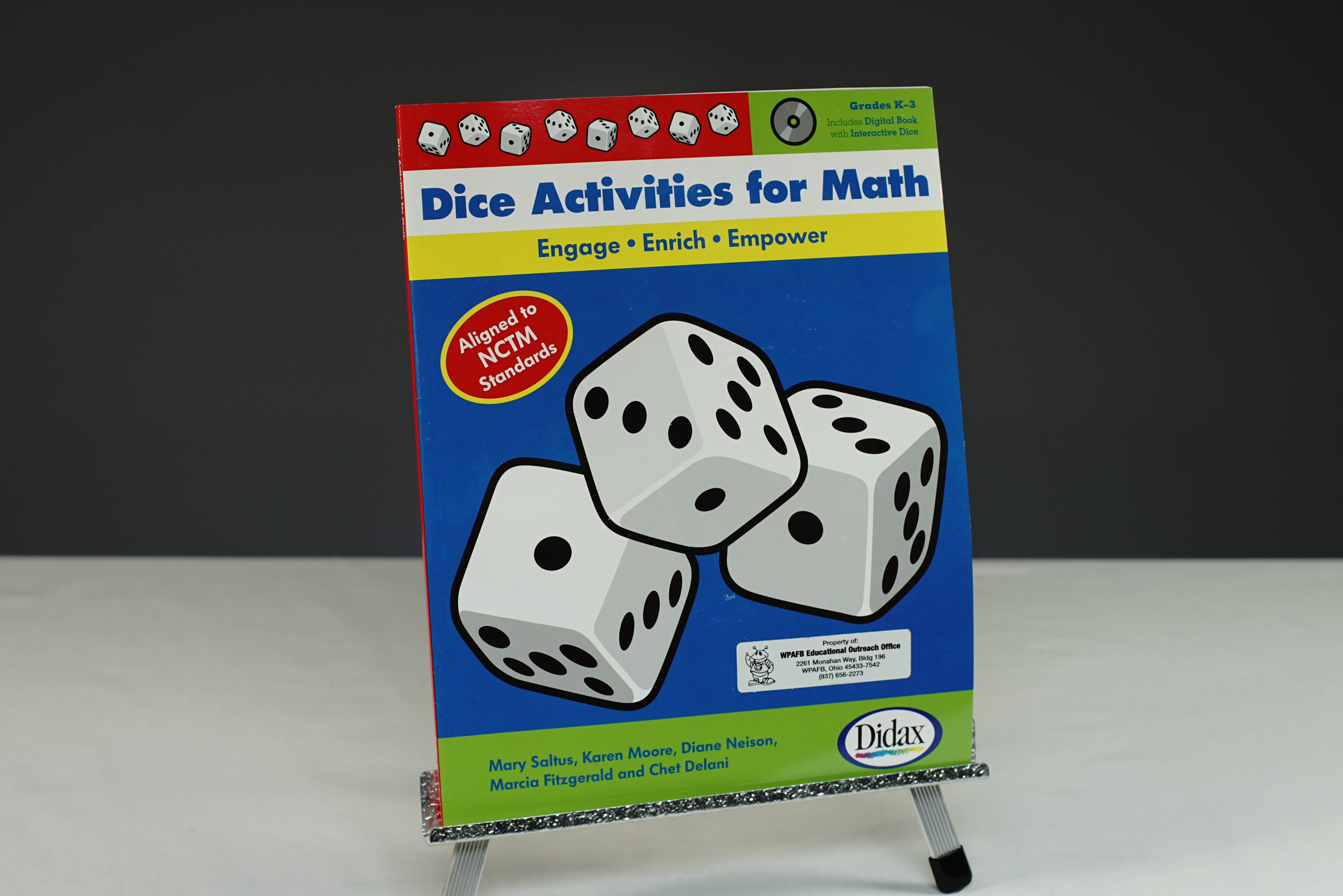 Dice Activities for Math Book