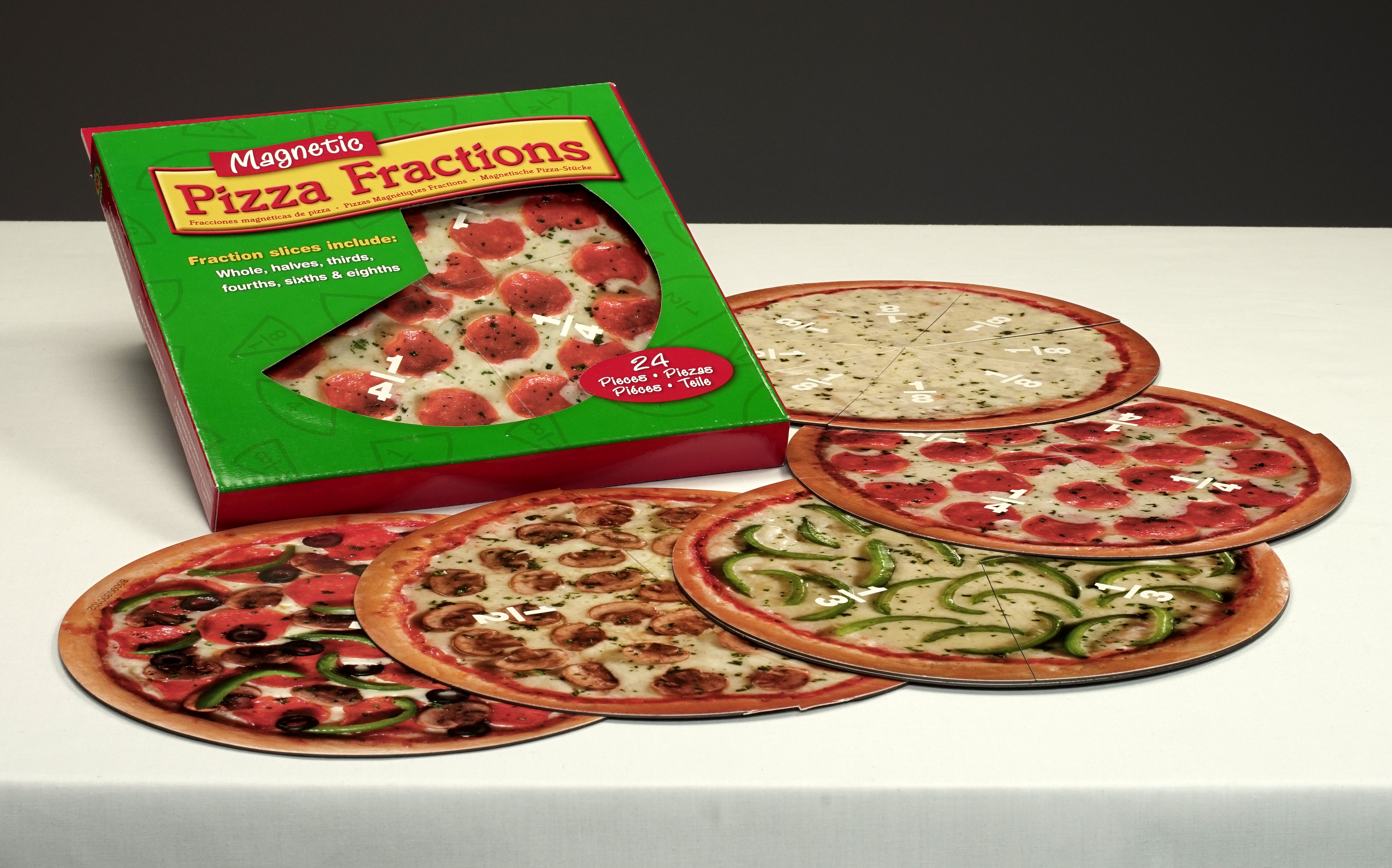 pizza fractions