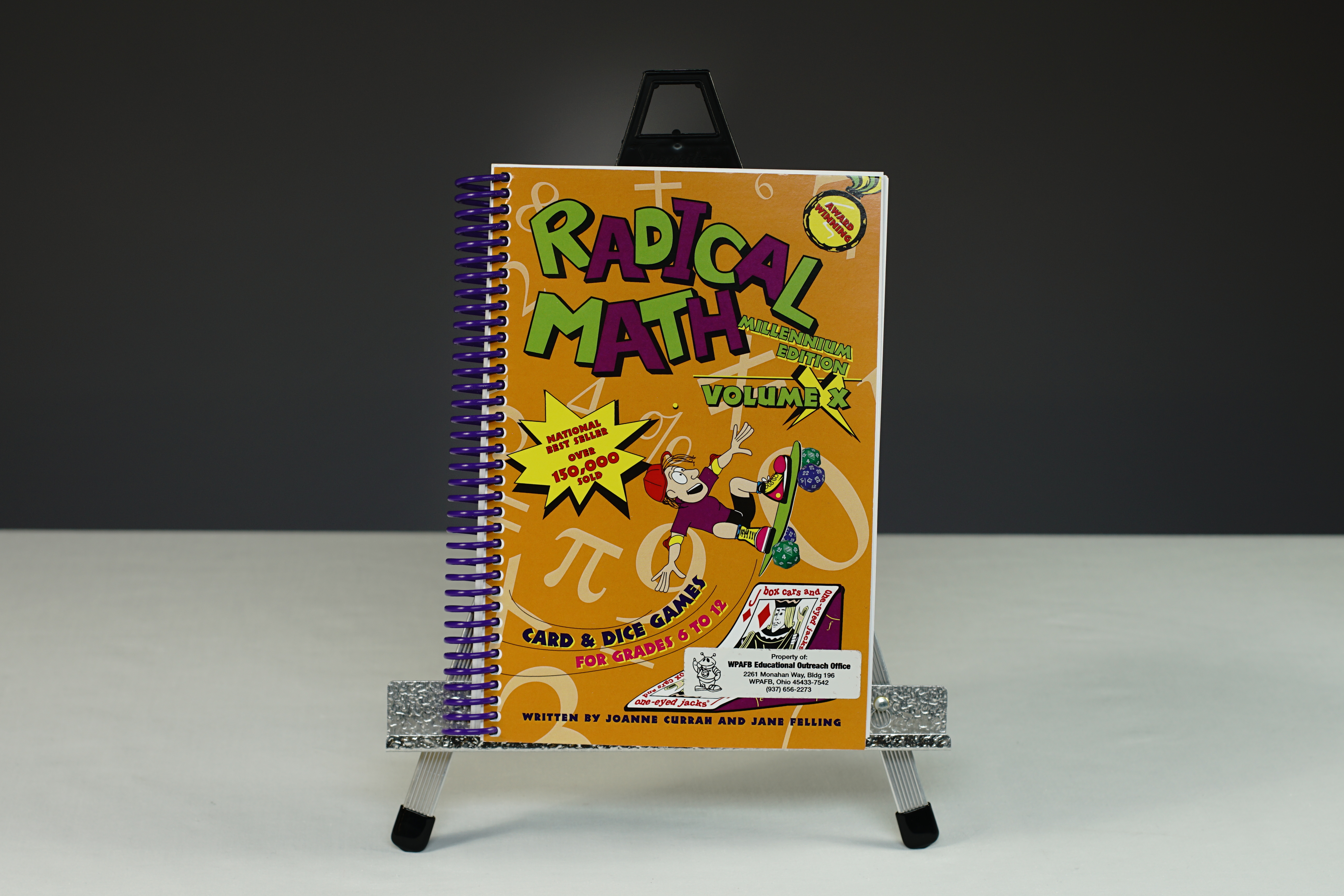 Radical Math - Card and Dice Games (6th-12th graders) Book